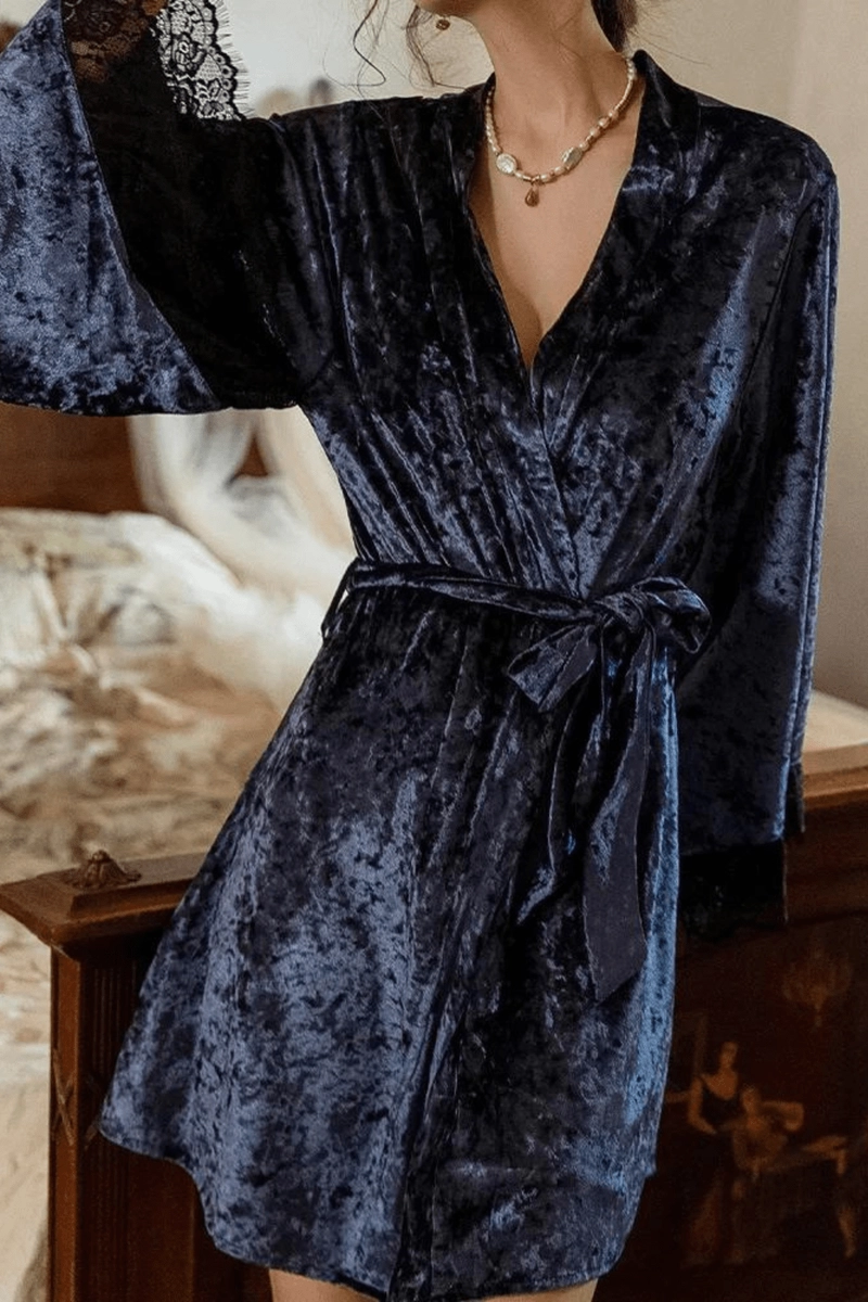 Short Women's Bathrobe