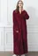 Women's Zip-Up Terry Cloth Bathrobe