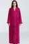 Women's Zip-Up Terry Cloth Bathrobe