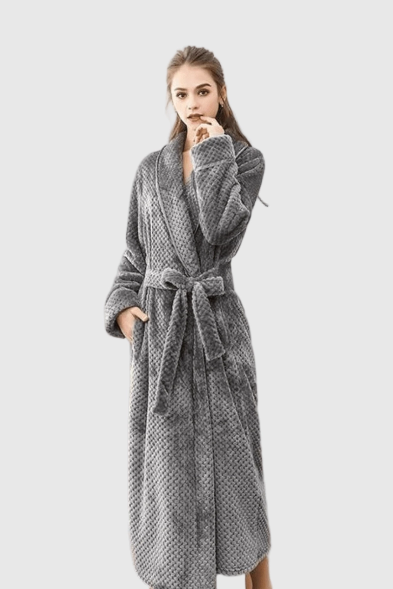 Women's Thick Terry Cloth Bathrobe