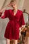 Women's Velvet Bathrobe