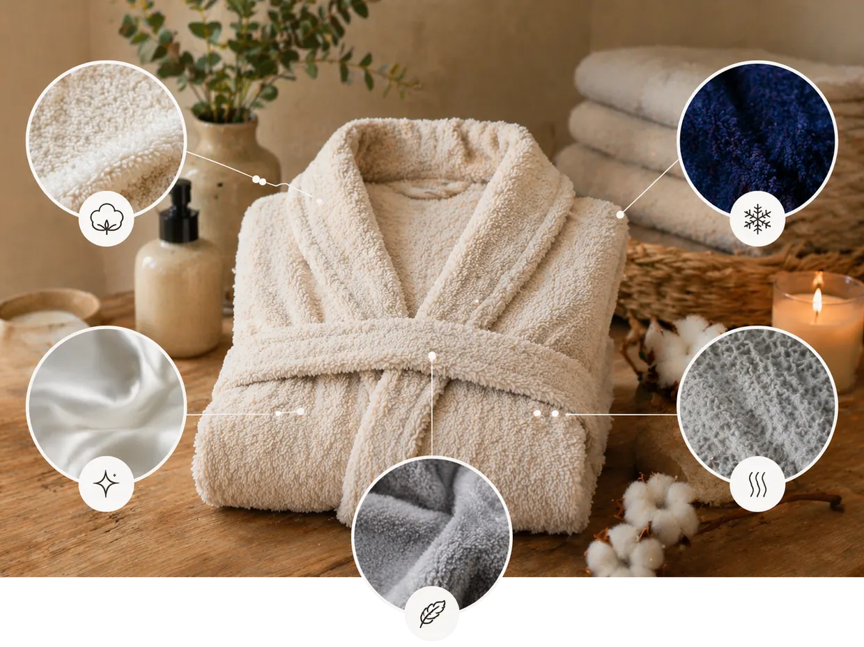 Bathrobe fabric