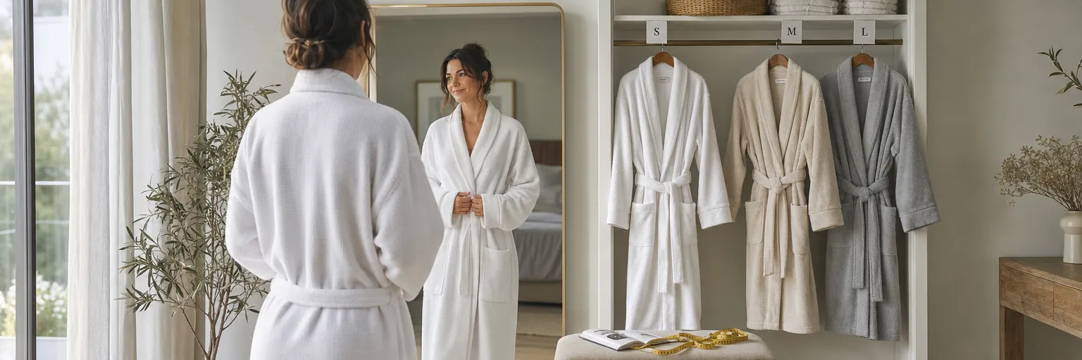 How to find the right bathrobe size?