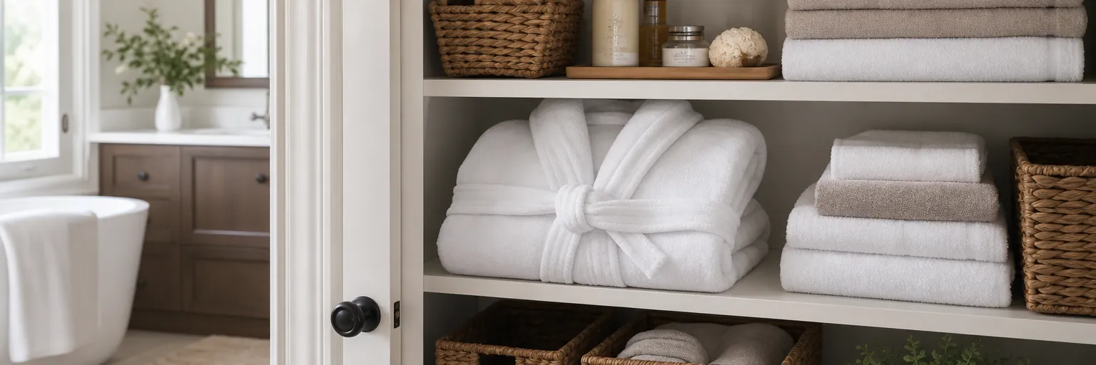 Why fold your bathrobe properly?