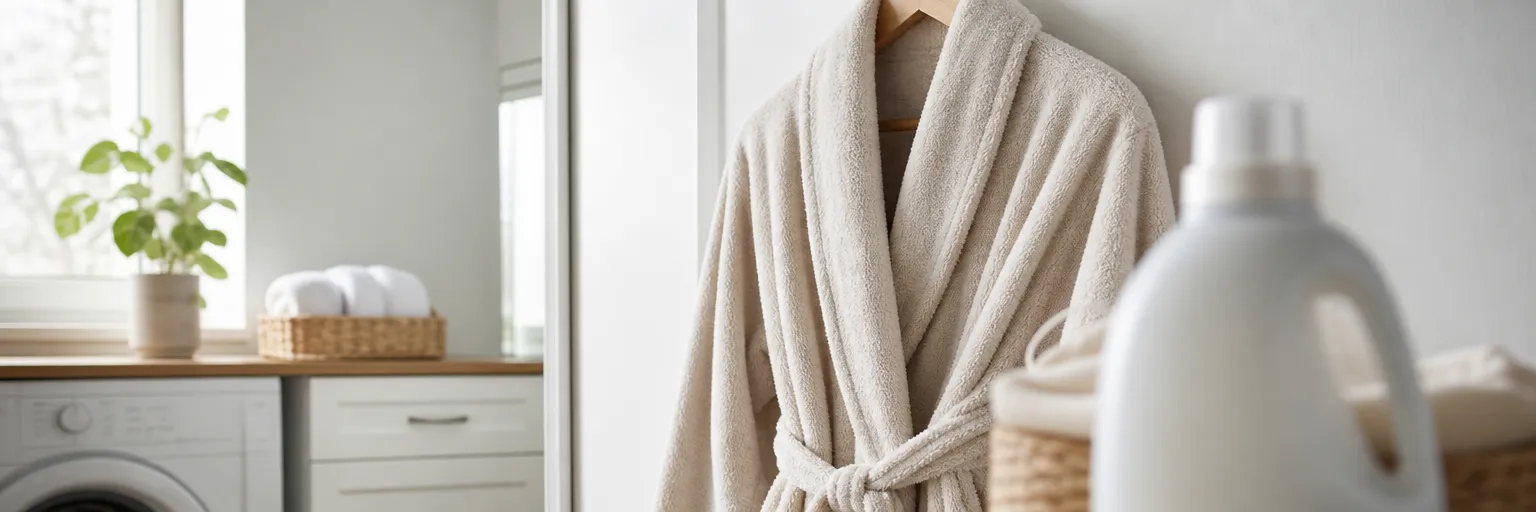 Should you use fabric softener to wash a bathrobe?