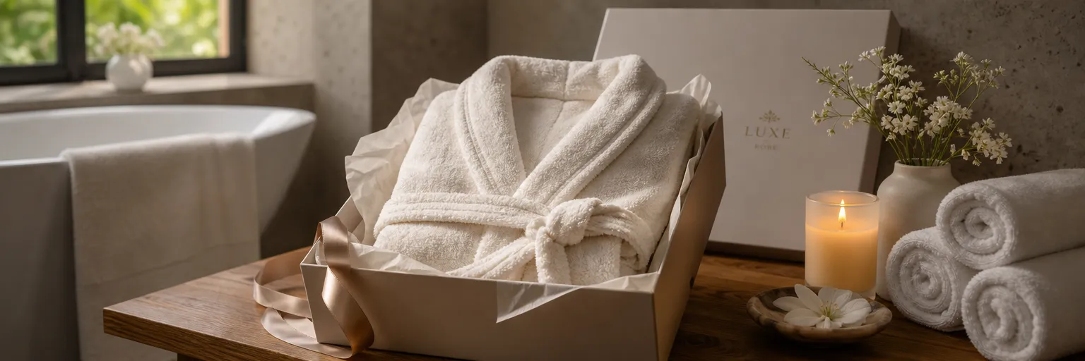 Why is giving a bathrobe a practical and refined gift idea?